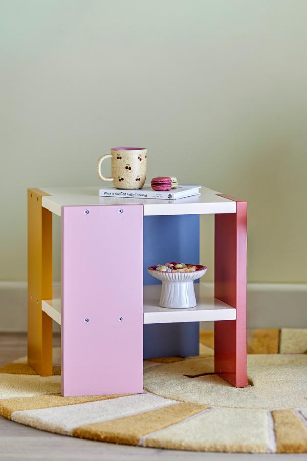 Bloomingville Mini Coloria Table, Multi, FSC®100%, MDF