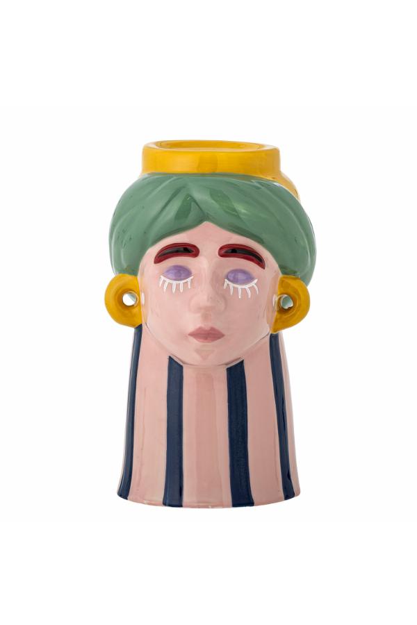 Bloomingville Miss Jody Vase, Multi, Stoneware