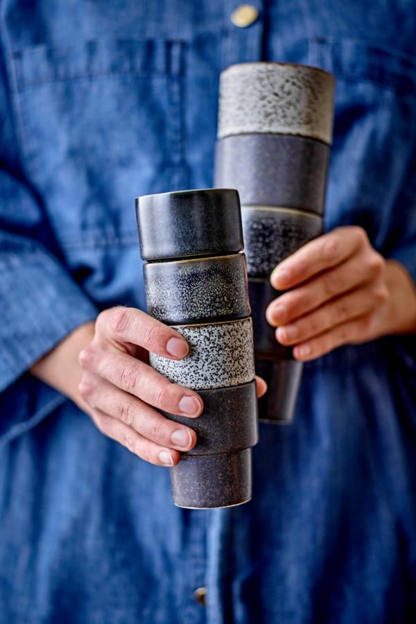Bloomingville Ewan Espresso Cup, Multi, Stoneware