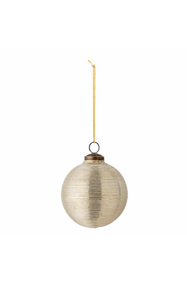 Bloomingville Nitin Ornament, Gold, Glass