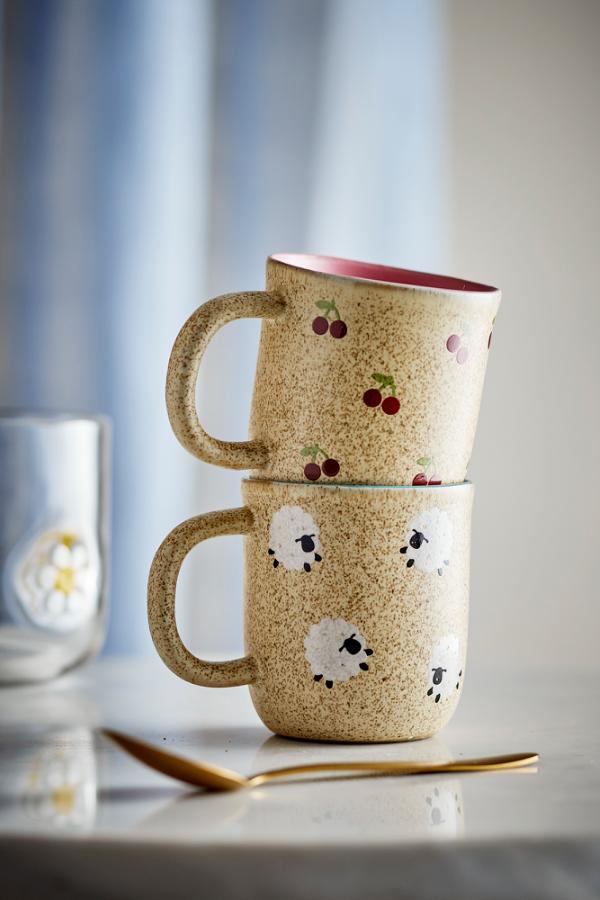 Bloomingville Mini Cherry Cup, Multi, Stoneware