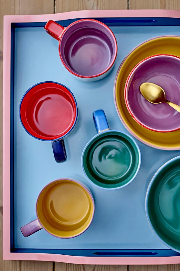 Bloomingville Tamsi Serving Tray, Multi, FSC®100%, MDF