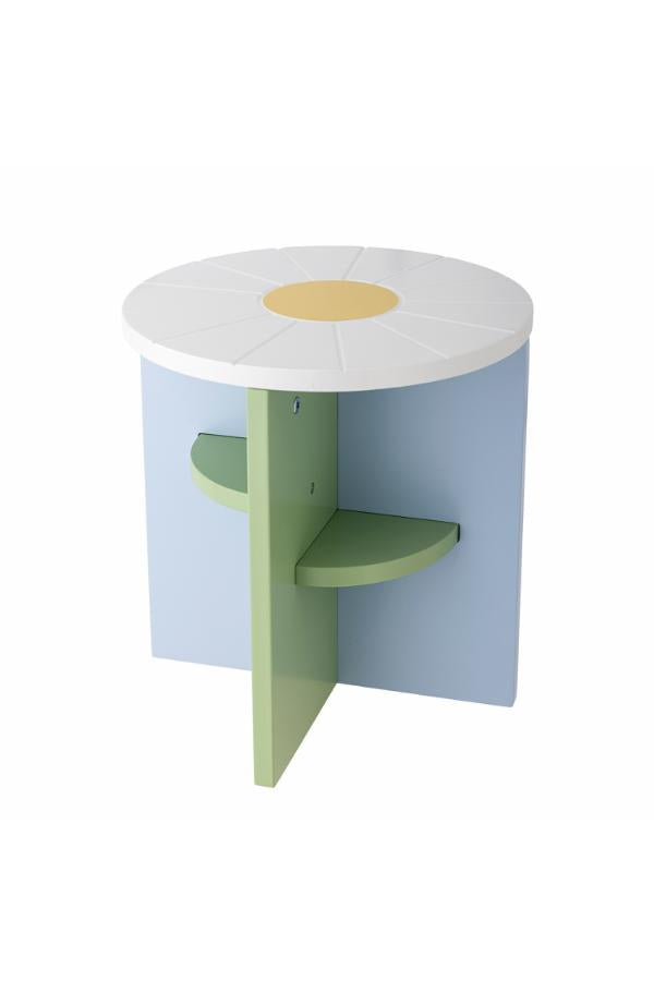Bloomingville Mini Latti Stool, Multi, FSC®100%, MDF