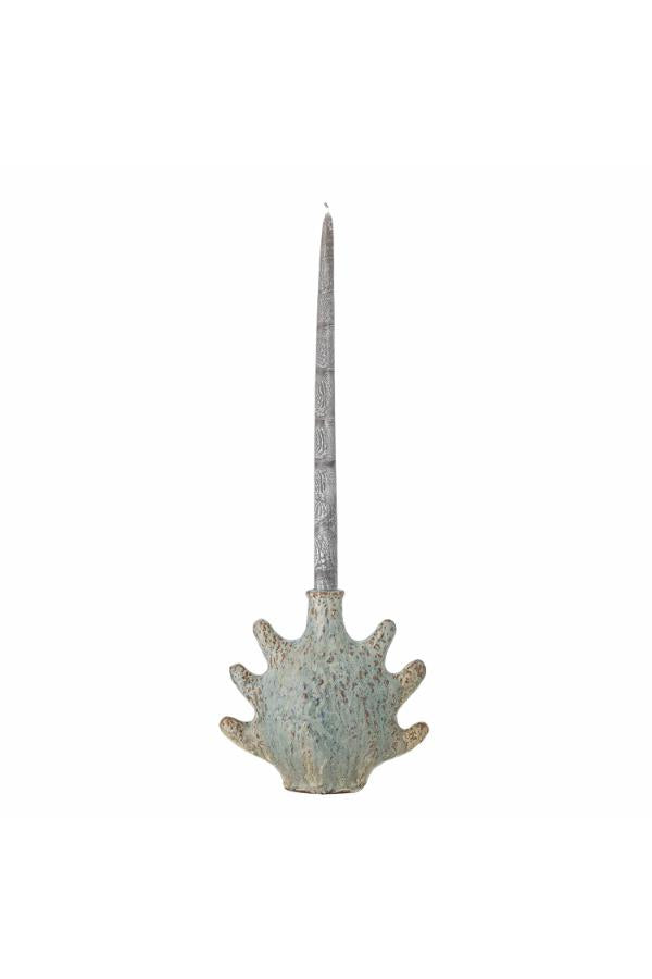 Creative Collection Bridget Candle Holder, Grey, Stoneware