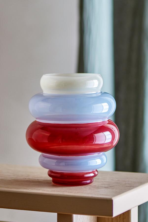 Bloomingville Annhelene Vase, Multi, Glass