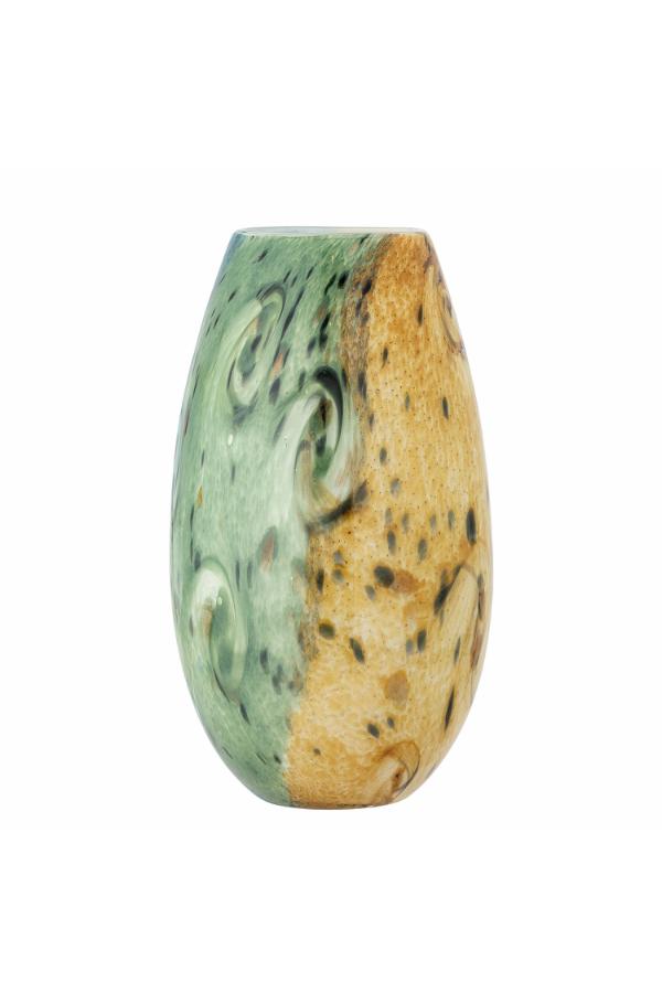 Creative Collection Kalian Vase, Blue, Glass