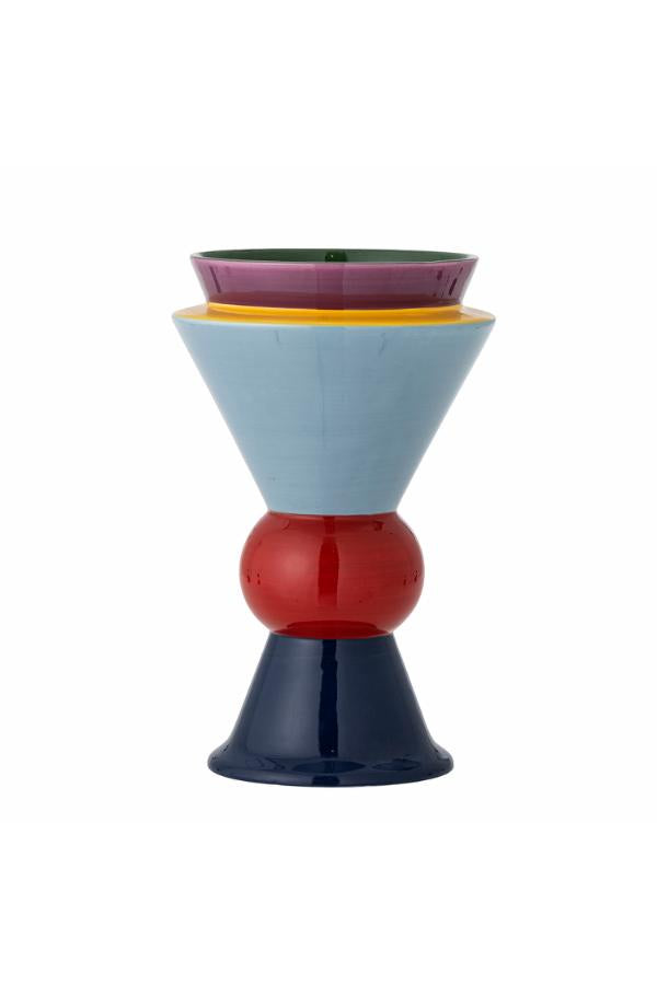 Bloomingville Trilla Vase, Multi, Ceramic