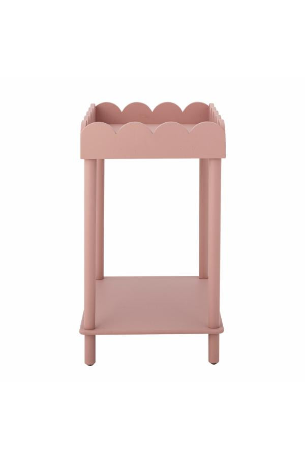 Creative Collection Isola Side Table, Rose, Firwood