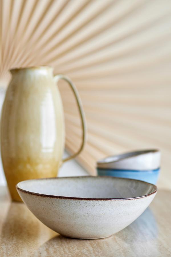 Bloomingville Sandrine Bowl, Nature, Stoneware