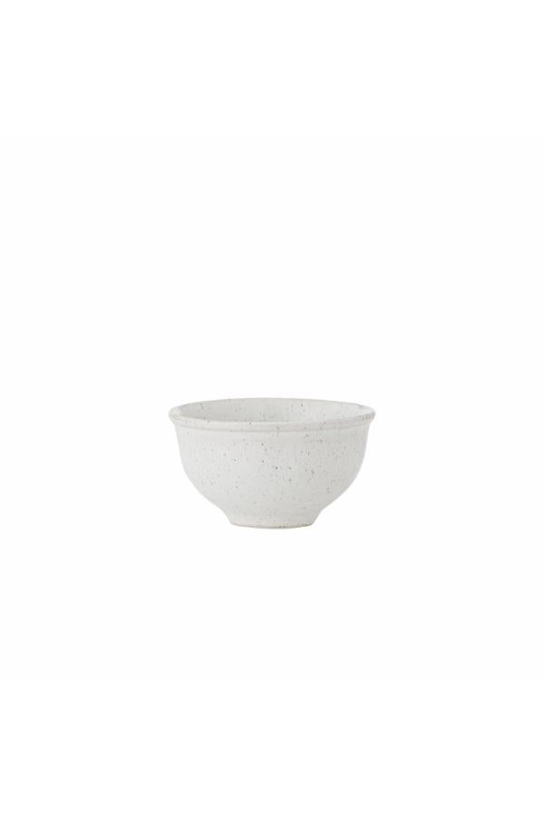 Bloomingville Addison Bowl, White, Stoneware