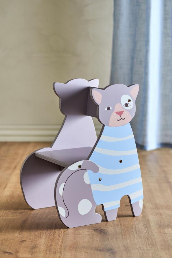 Bloomingville Mini Mille Chair, Multi, FSC®100%, MDF