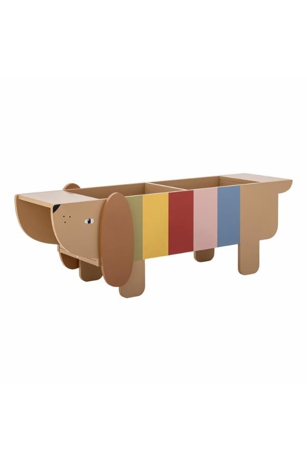 Bloomingville Mini Charlie Book Stand, Multi, FSC®100%, MDF