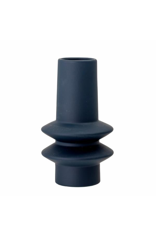 Bloomingville Isold Vase, Blue, Stoneware