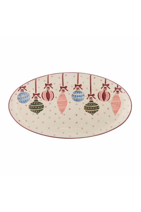 Bloomingville Ornamentia Serving Plate, Multi, Stoneware