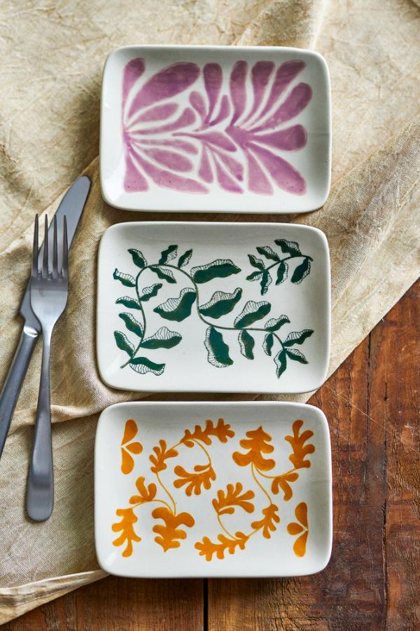 Creative Collection Fauni Plate, Multi, Stoneware