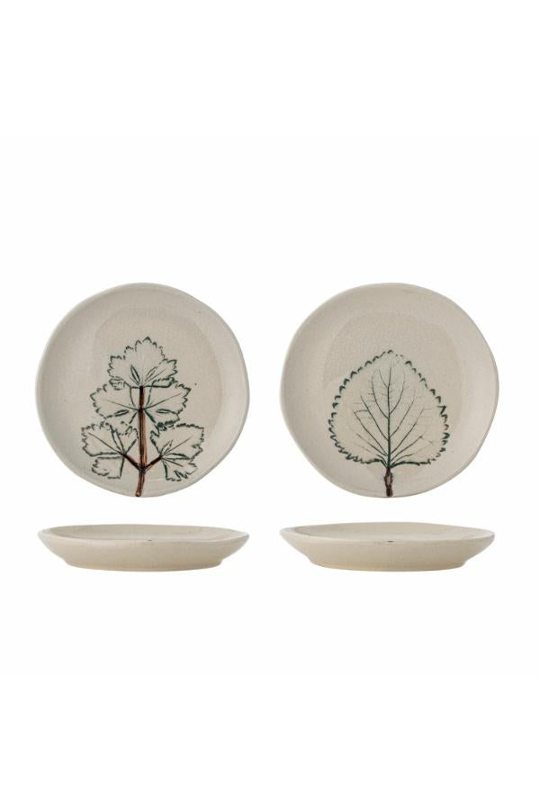 Creative Collection Aubrin Plate, Nature, Stoneware