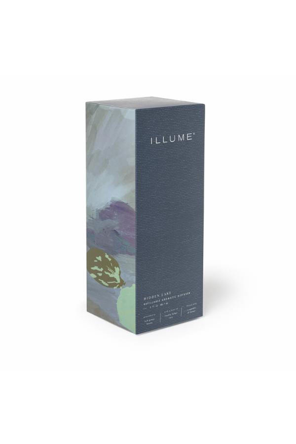 Illume Hidden Lake Scent Diffuser, Blue,