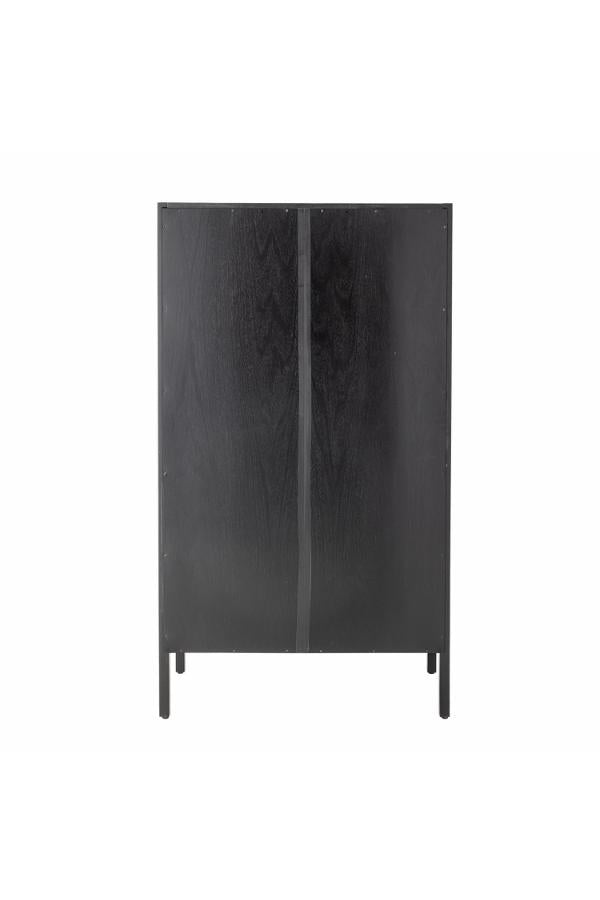 Bloomingville Marikka Cabinet, Black, FSC®100%, Mahogany