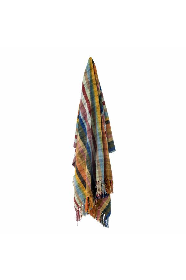 Bloomingville Elmy Throw, Multi, Recycled Cotton