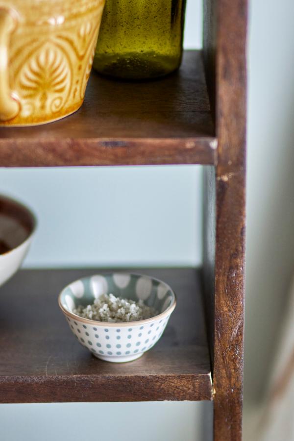 Creative Collection Maple Bowl, Green, Stoneware