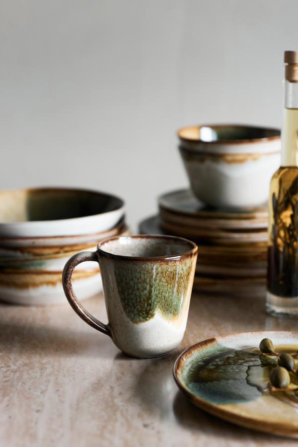 Bloomingville Jules Mug, Green, Stoneware