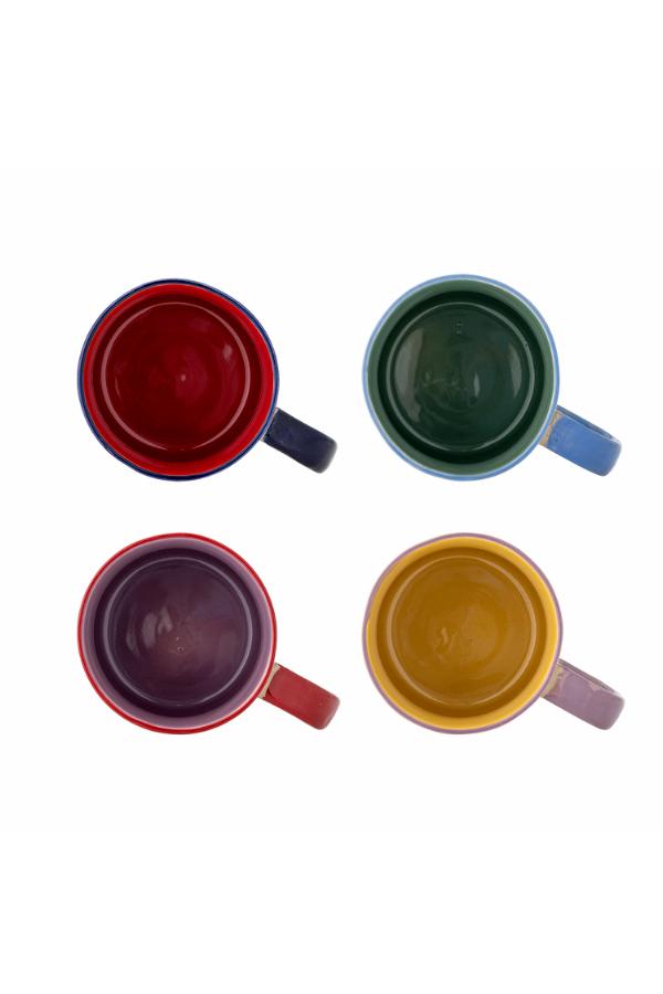 Bloomingville Vista Mug, Multi, Stoneware