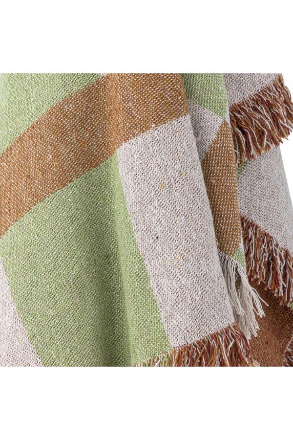 Bloomingville Galvin Throw, Multi, Recycled Cotton