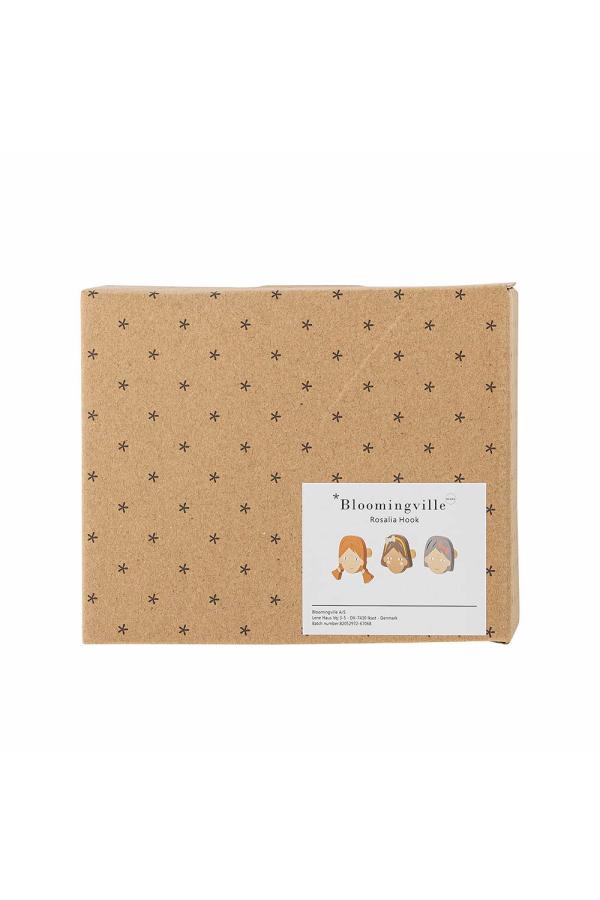 Bloomingville Mini Rosalia Hook, Brown, MDF