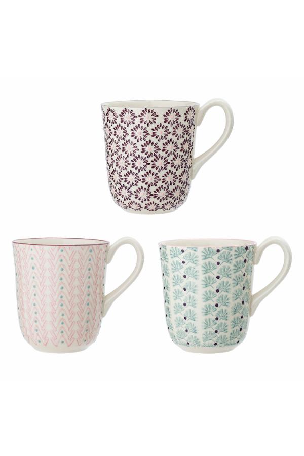 Bloomingville Maya Mug, Multi, Stoneware