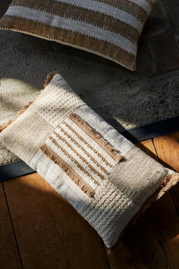 Bloomingville Cinta Cushion, Nature, Cotton OEKO-TEX®