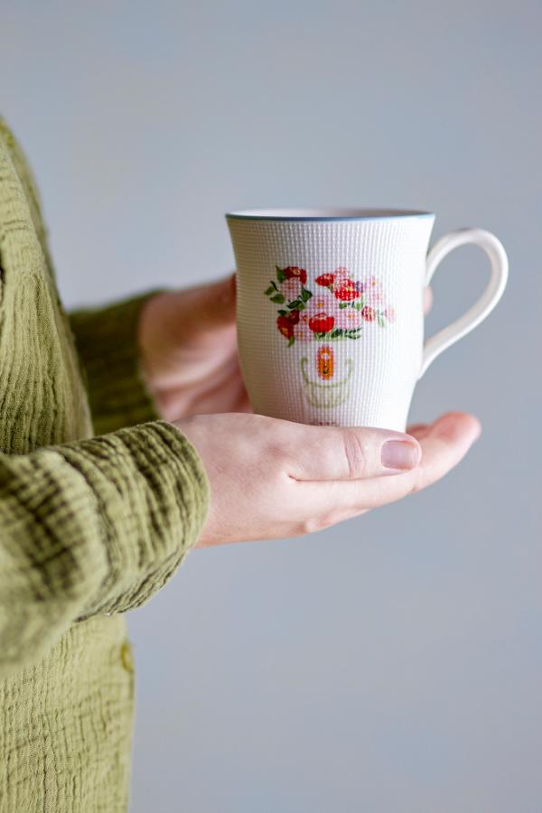 Bloomingville Dorothy Mug, Multi, Stoneware