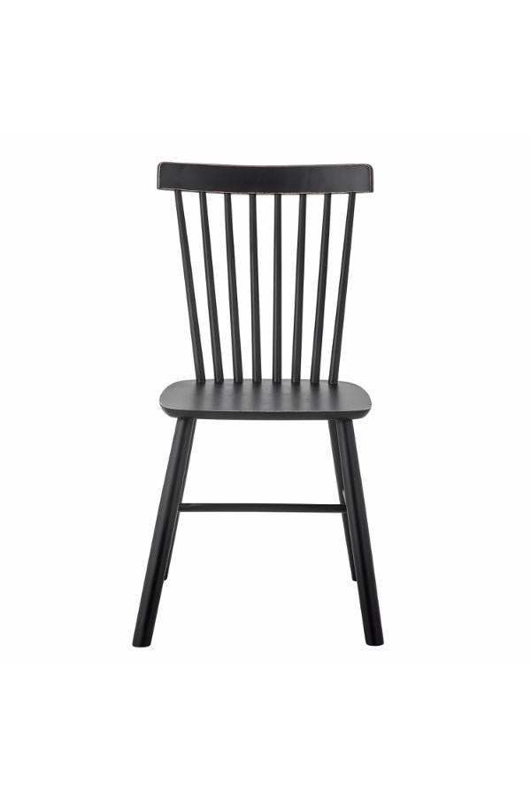 Creative Collection Mill Dining Chair, Black, Pine