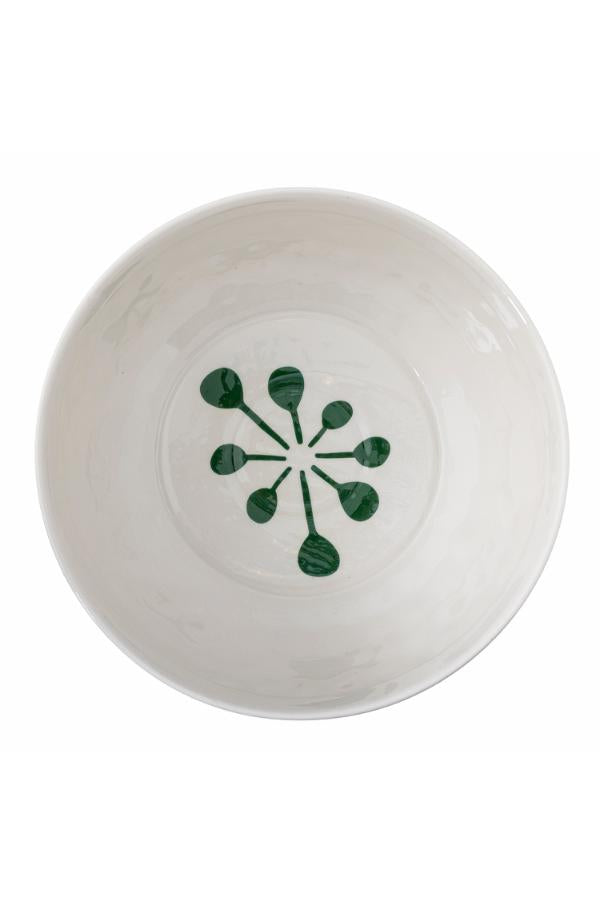 Creative Collection Linora Bowl, Green, Stoneware