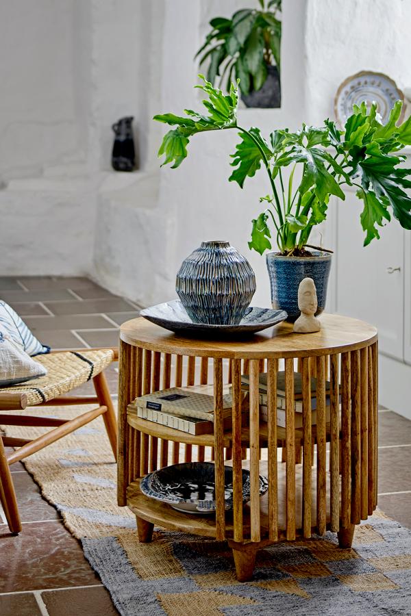 Creative Collection Lennox Lounge Chair, Nature, Teak