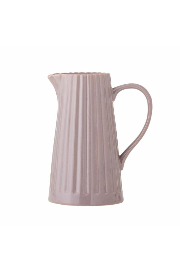 Bloomingville Latina Jug, Rose, Stoneware