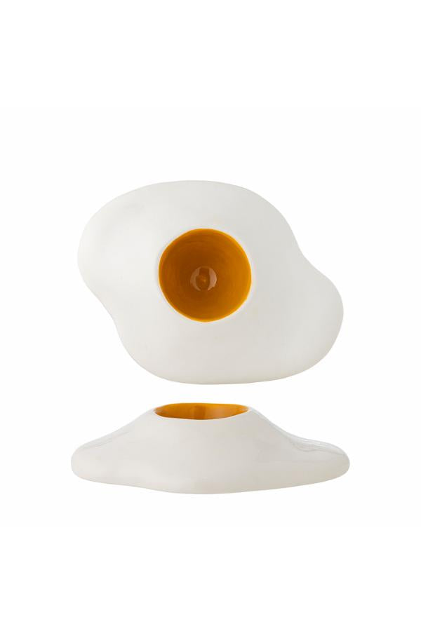 Bloomingville Eggert Egg Cup, White, Stoneware