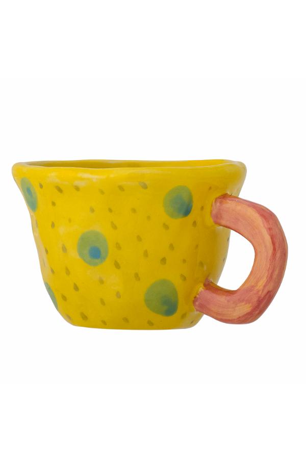 Bloomingville Mini Nini Cup, Yellow, Stoneware
