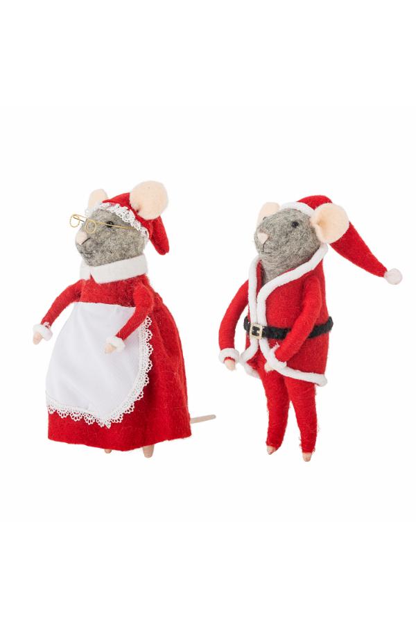 Bloomingville Peo Ornament, Red, Wool
