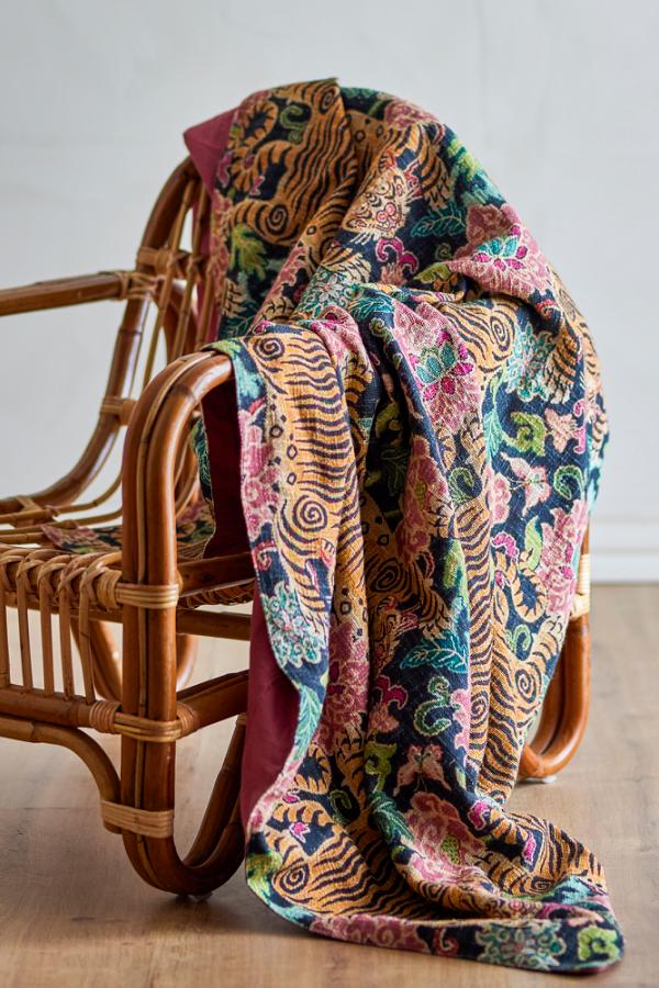 Creative Collection Lester Throw, Multi, Cotton