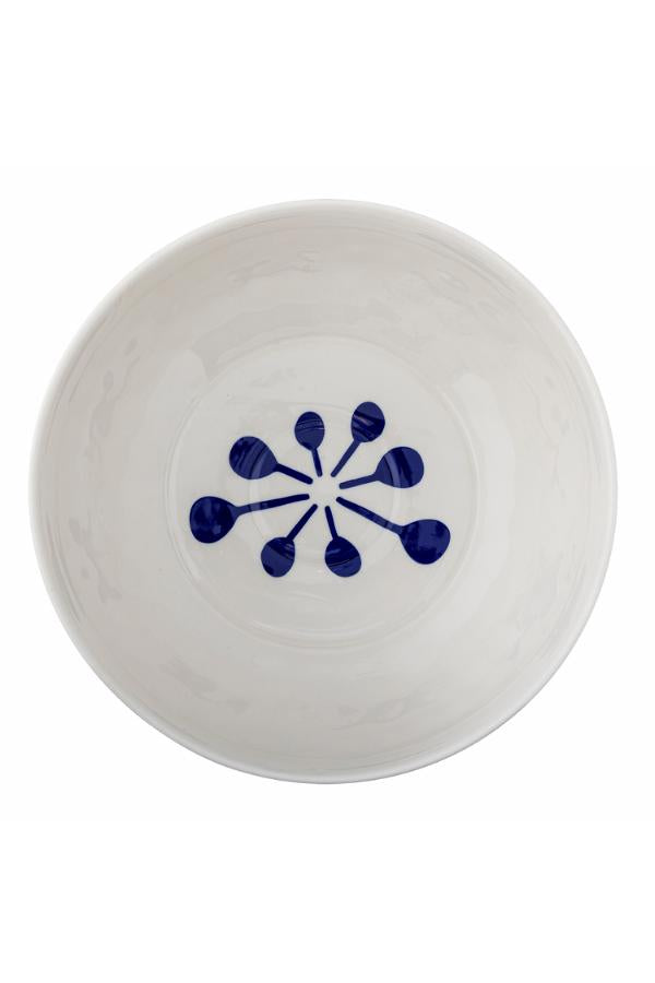 Creative Collection Linora Bowl, Blue, Stoneware