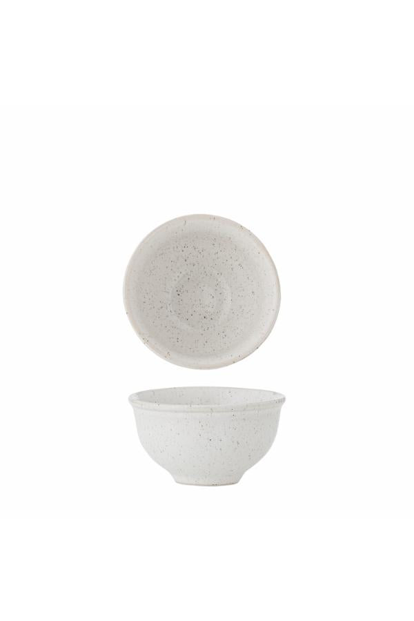 Bloomingville Addison Bowl, White, Stoneware