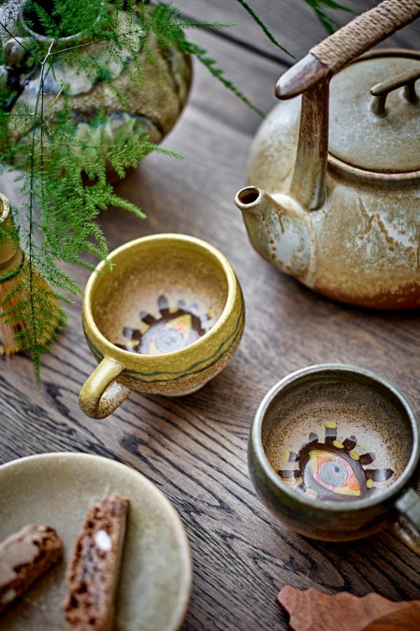 Bloomingville Ikigai Teapot, Brown, Stoneware