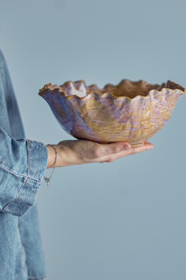Bloomingville Nash Bowl, Brown, Stoneware