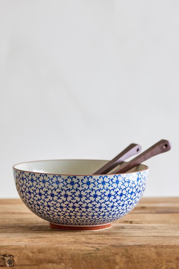 Bloomingville Karine Bowl, Blue, Stoneware