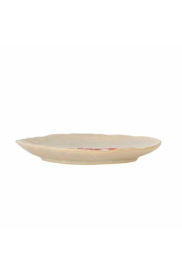 Creative Collection Hadden Plate, Red, Stoneware