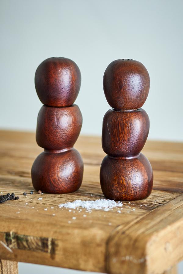 Bloomingville Salvi Salt & Pepper Mill, Brown, Acacia