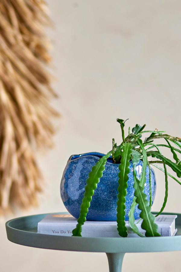 Bloomingville Pennie Flowerpot, Blue, Stoneware