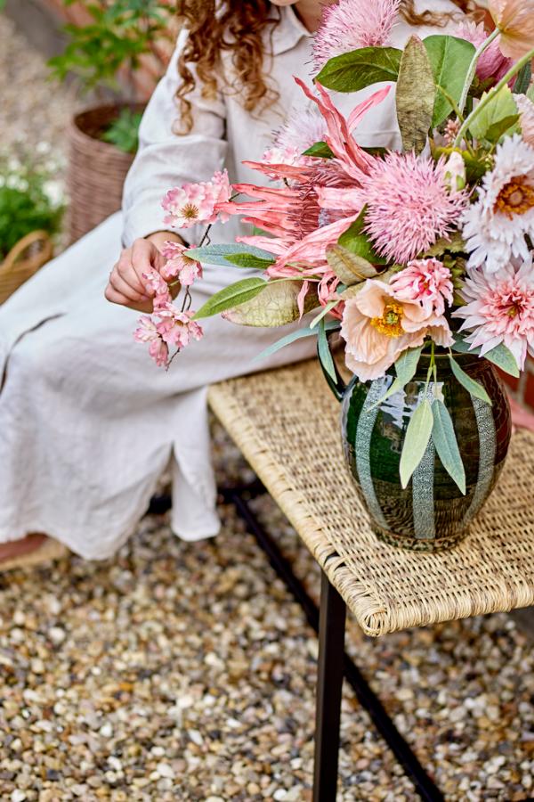 Bloomingville Dust Bouquet, Rose, Artificial Flowers