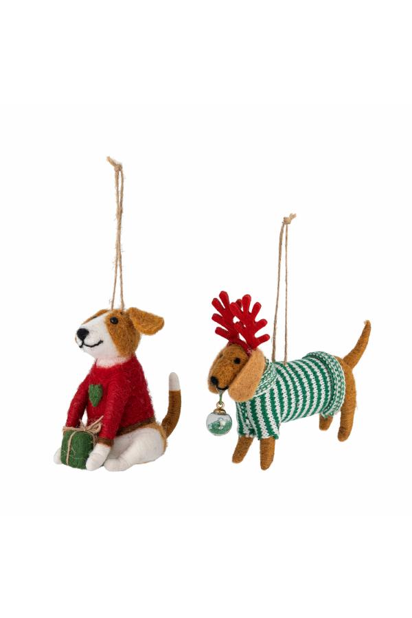 Bloomingville Monty Ornament, Multi, Wool