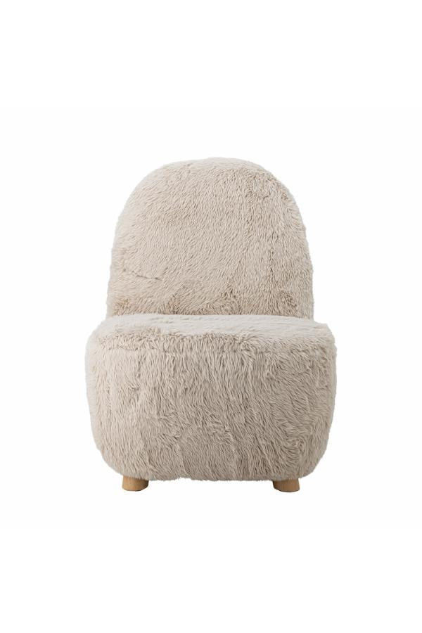 Creative Collection Yvona Lounge Chair, Nature, FSC®100%, Rubberwood